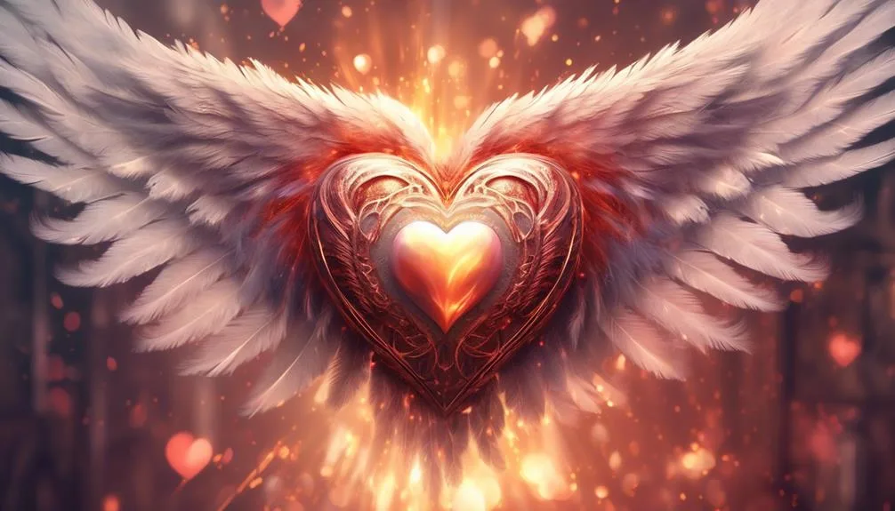 symbolic meaning of winged hearts