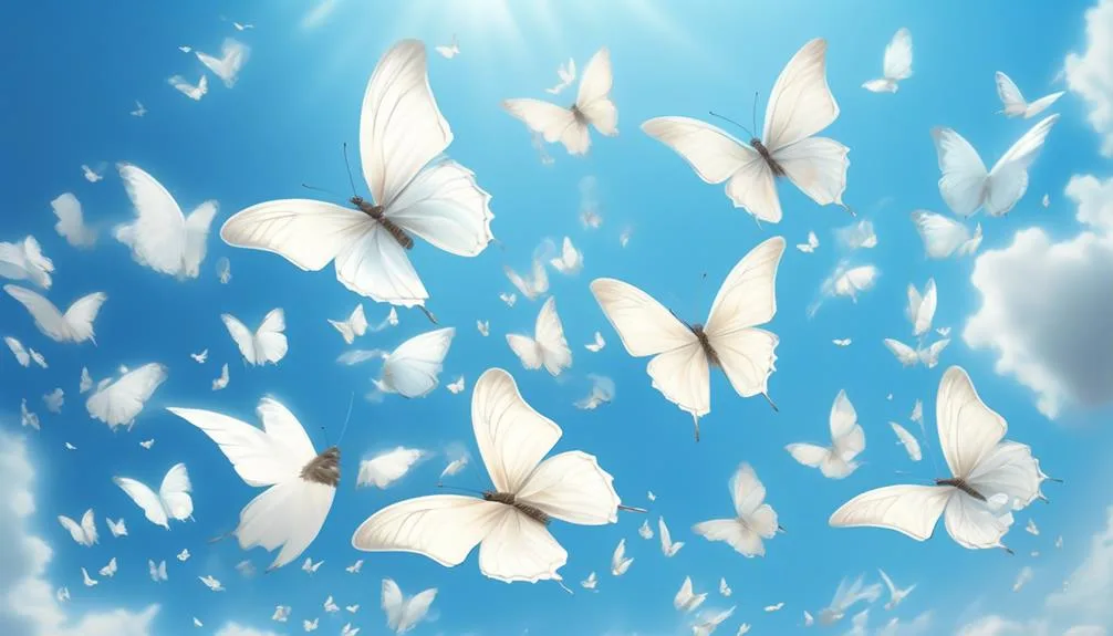 symbolic significance of white butterflies