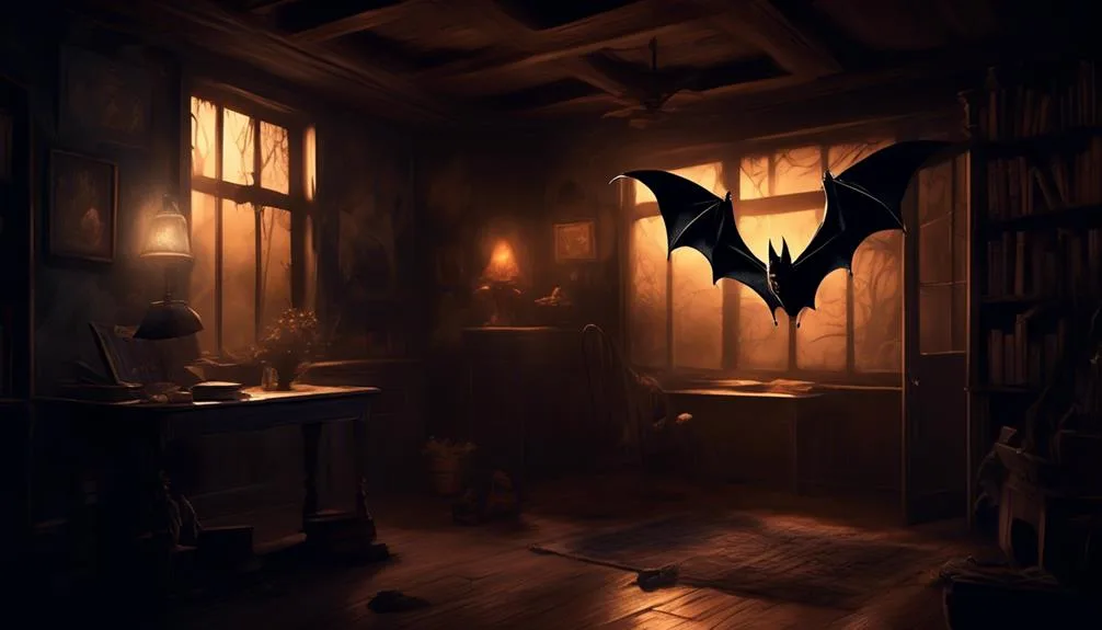 symbolism of bats indoors