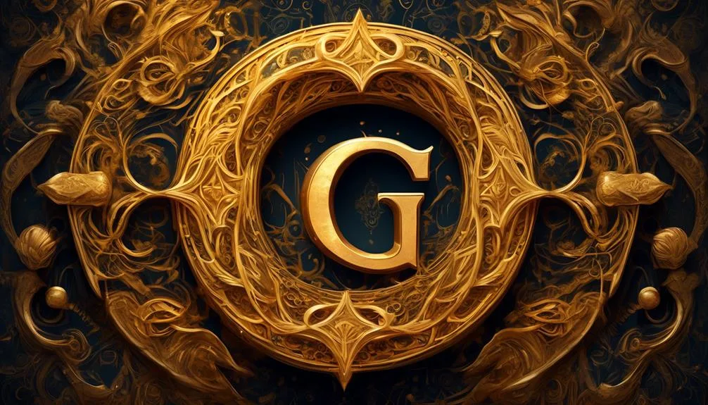 symbolism of the letter g