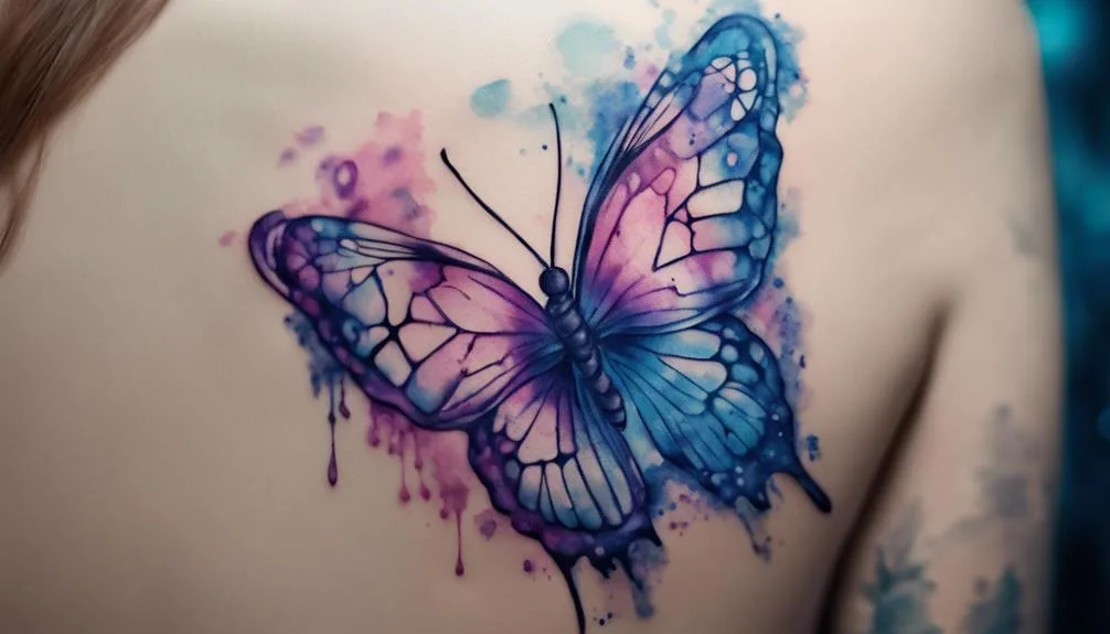 creative butterfly tattoo designs
