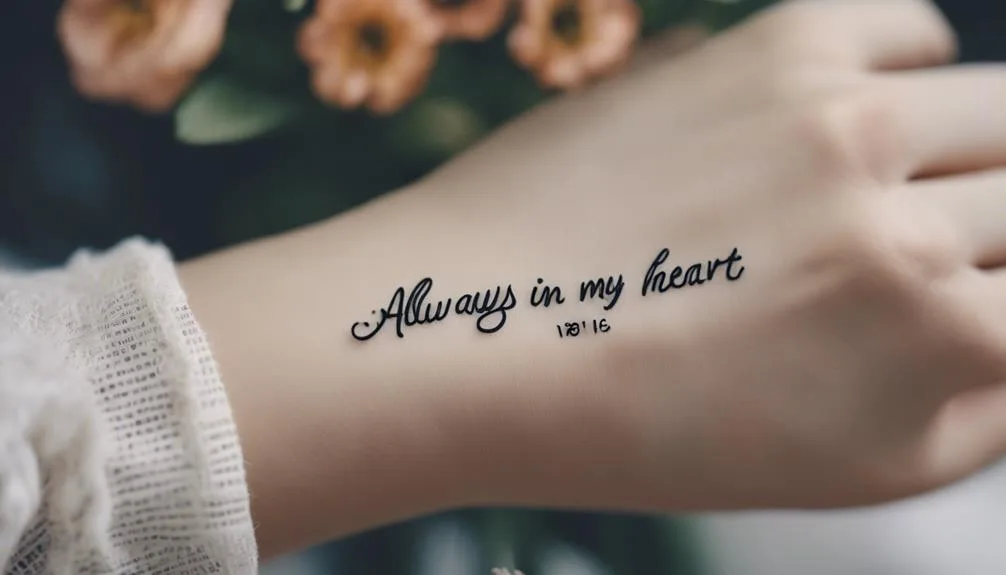 meaningful ink with love
