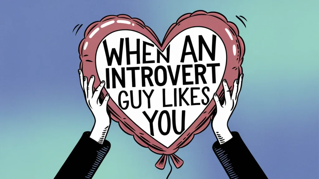 When an Introvert Guy Likes You