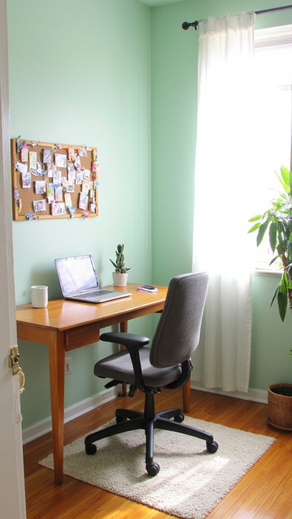 calming color scheme balance