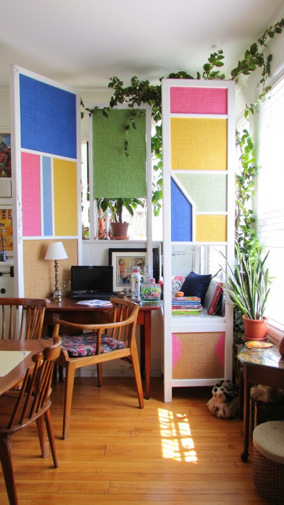 colorful dividers enhance creativity