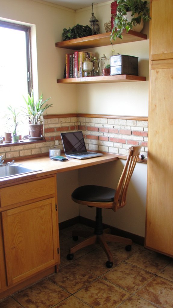 comfortable ergonomic workspace setup