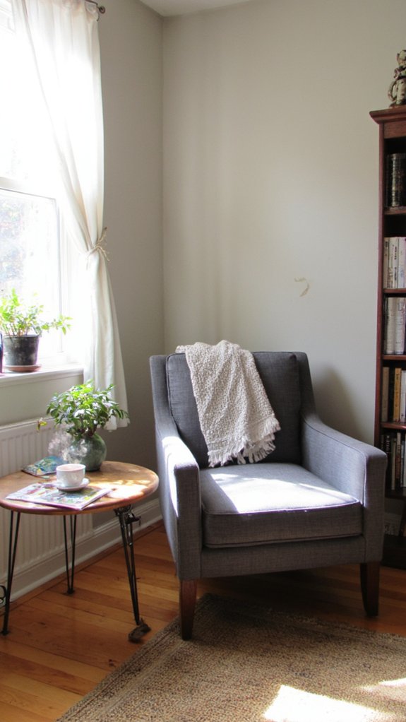 cozy break area setup