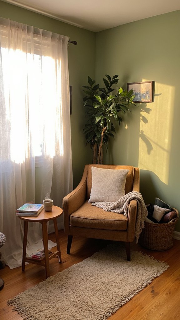 cozy reading nook sanctuary