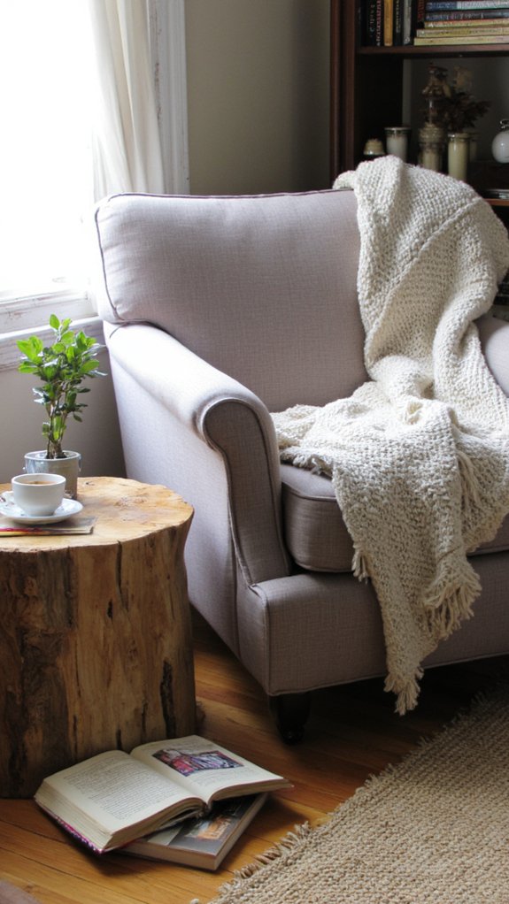 cozy relaxation study space