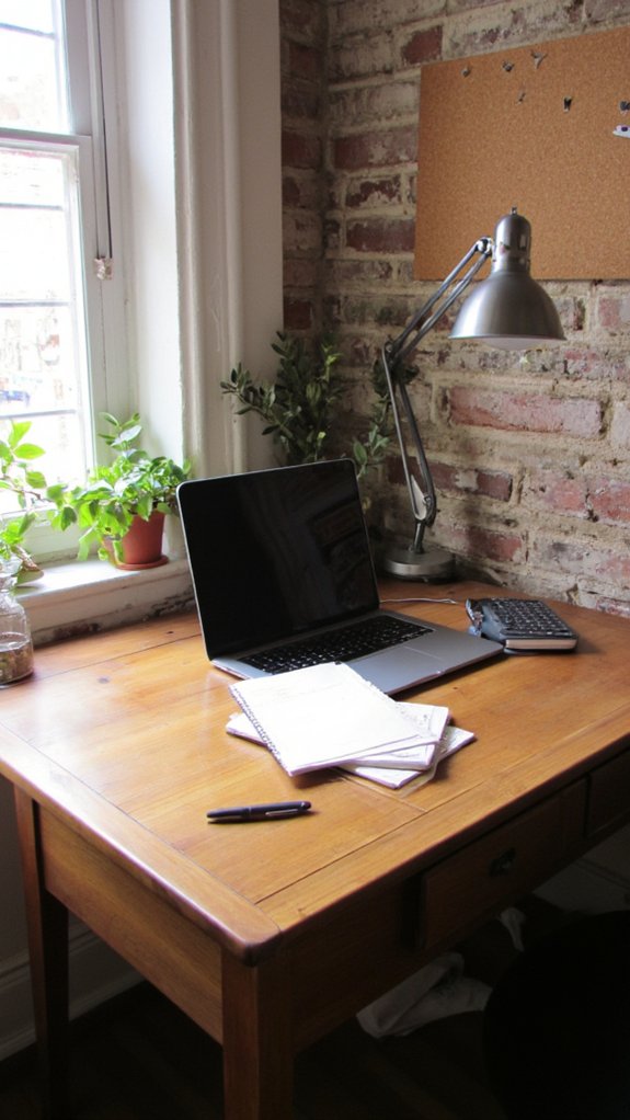 declutter workspace for focus