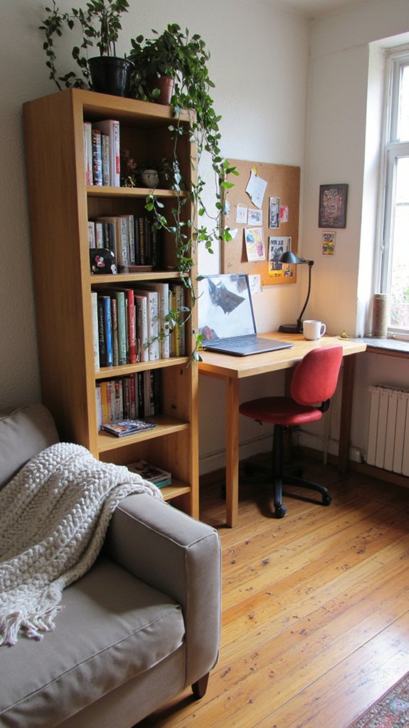 designated workspace for productivity