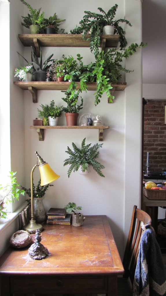 enhance workspace with greenery