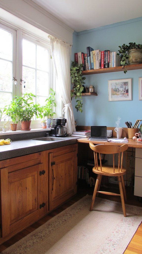 flexible kitchen workspace organization