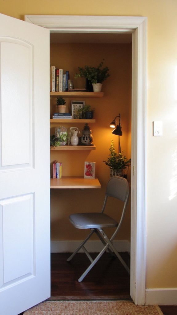 folding furniture maximizes space