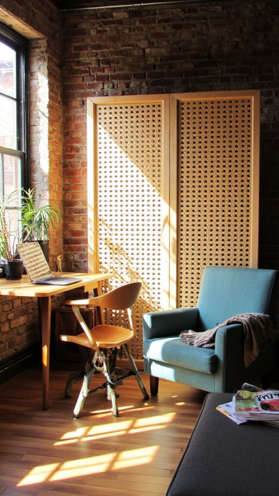 functional and stylish workspace