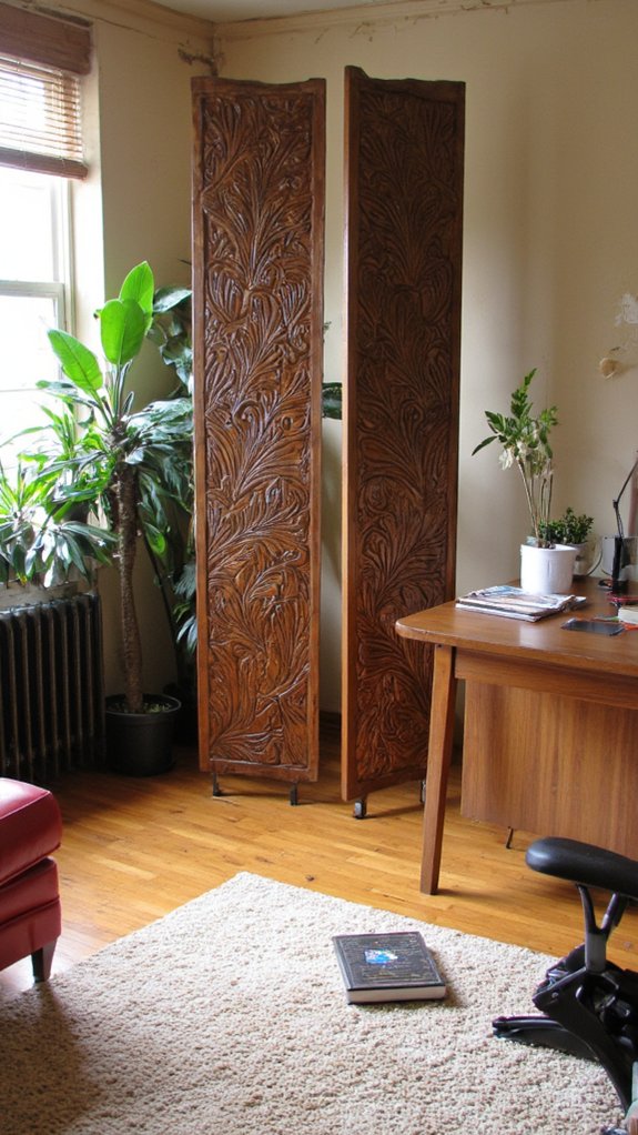 functional artistic workspace panels