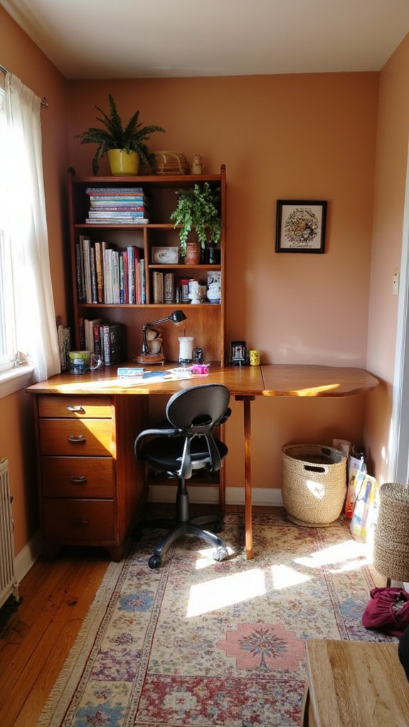 maximize storage with furniture