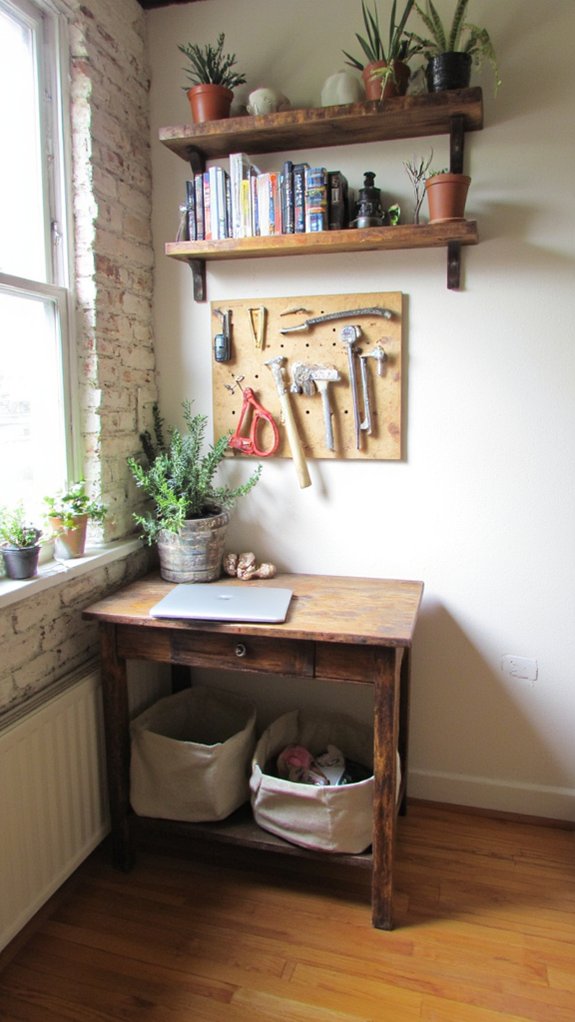 maximize wall space storage