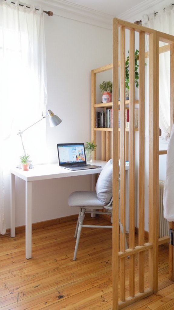 minimalist wall mounted dividers