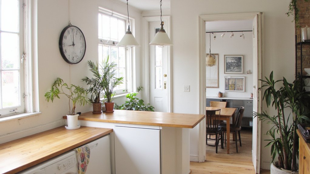 modern kitchen desk designs