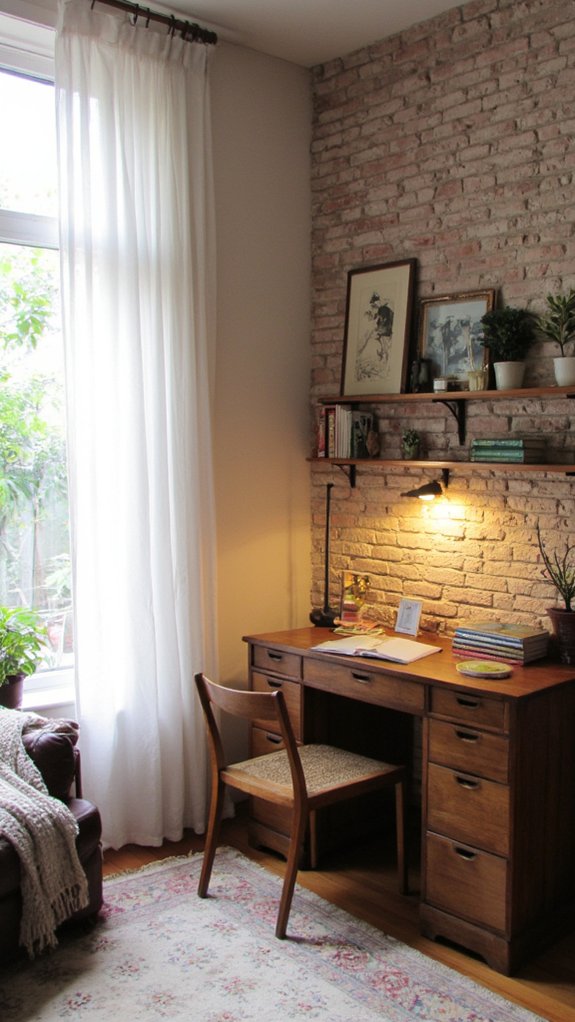 organized desk efficient workspace