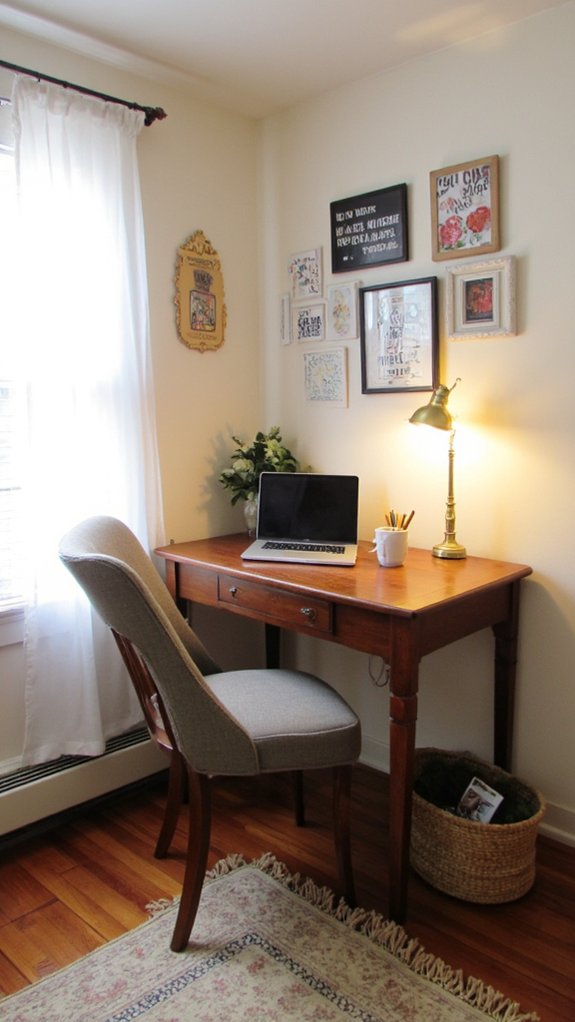 personalized inspiring workspace decor