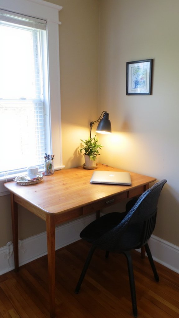 regularly evaluate desk setup