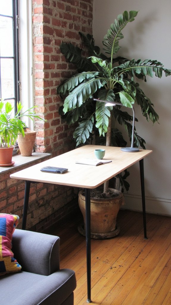 sleek functional modern workspace