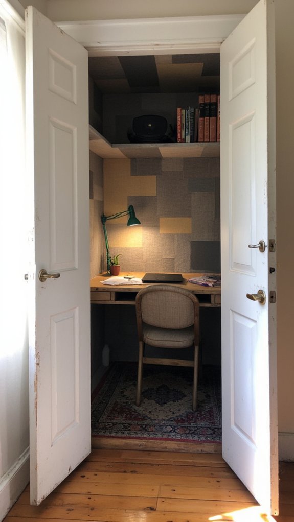 soundproof closet office improvements