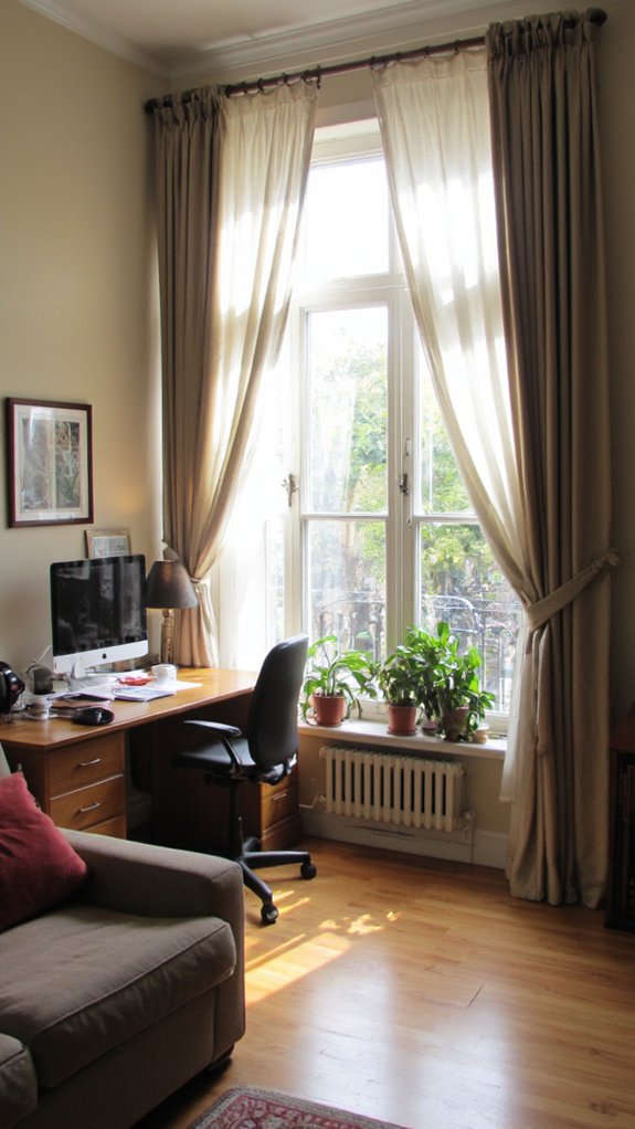 soundproofing curtains enhance focus