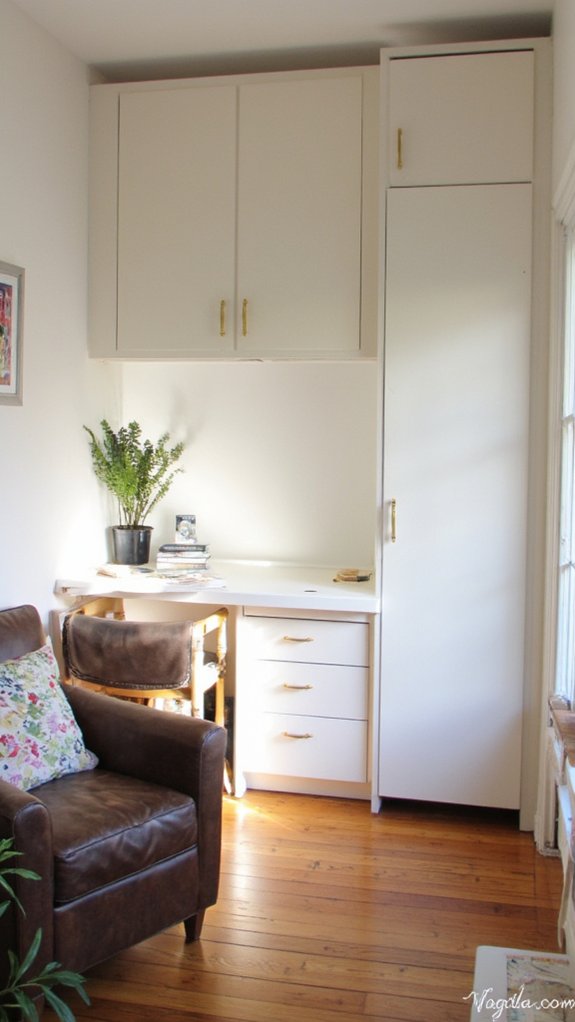 space saving work and relaxation