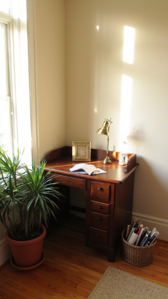 stylish corner workspace solutions