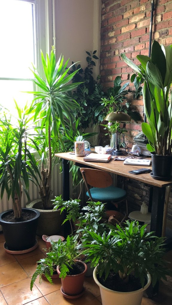 stylish natural room dividers