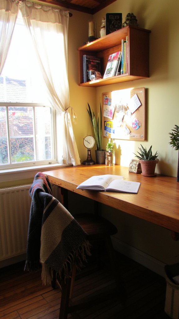 tiny office big inspiration