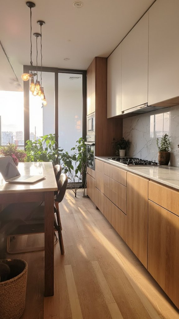 transformative kitchen office lighting