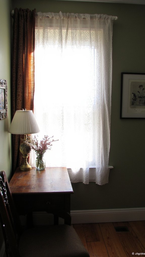 unique window treatments personalize workspace