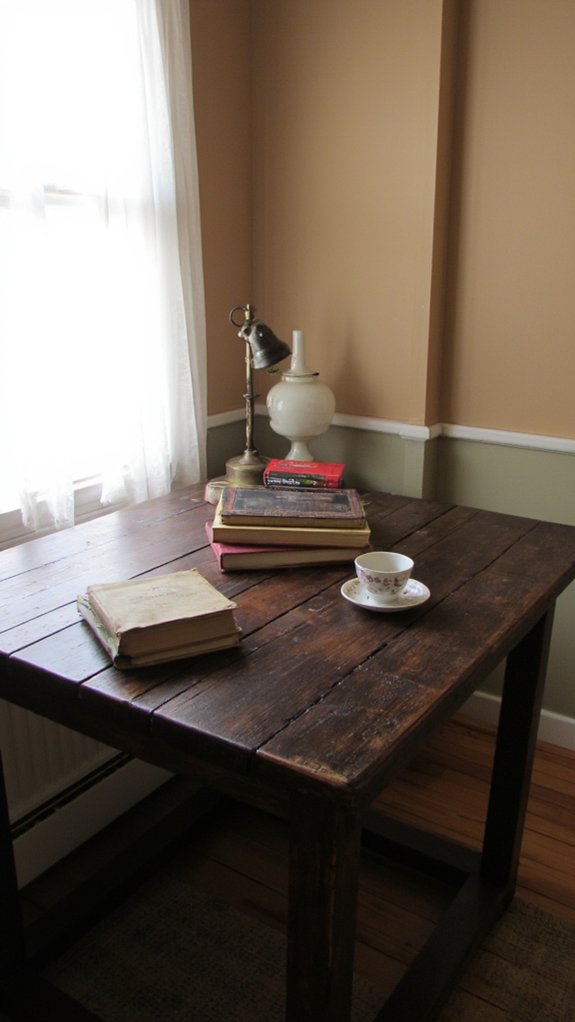 vintage tables for work