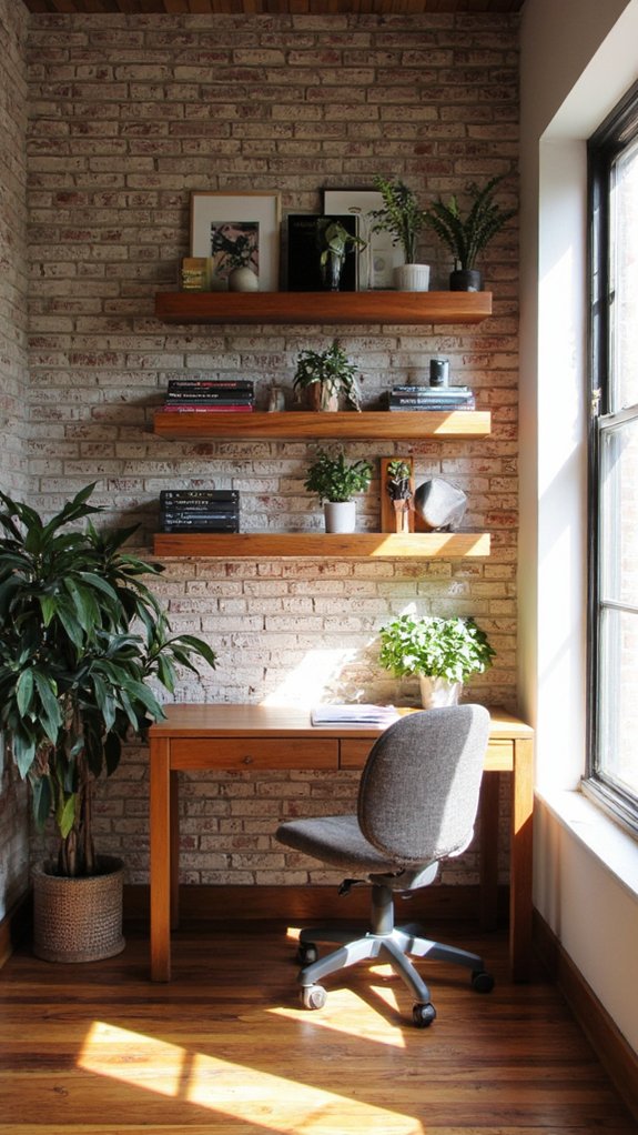 wall mounted shelving solutions enhance