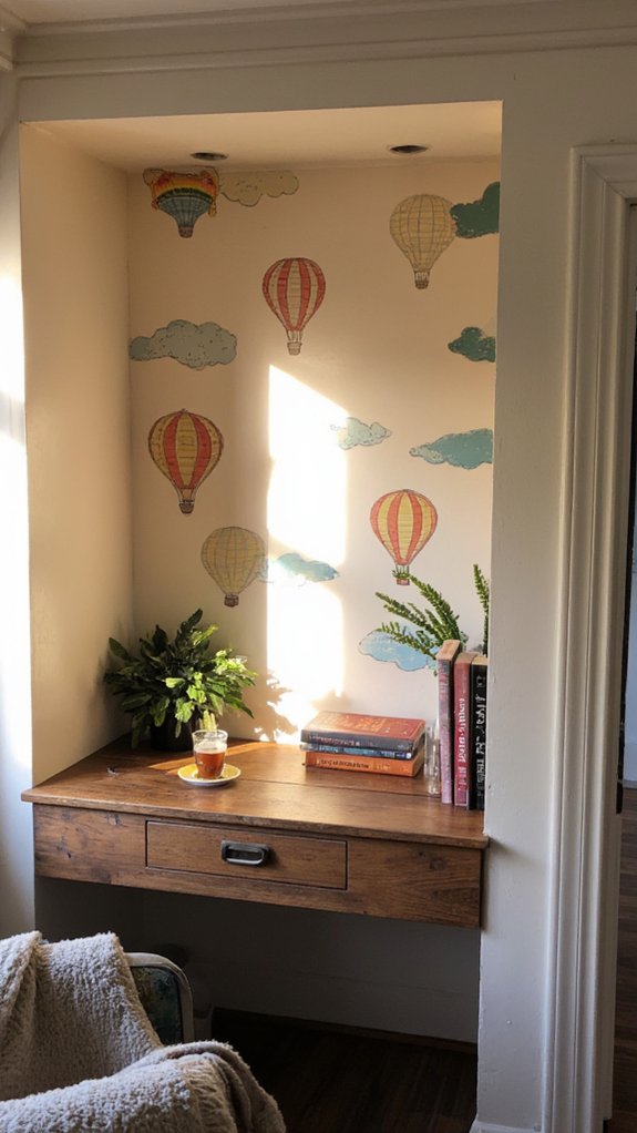 whimsical wallpaper sparks creativity