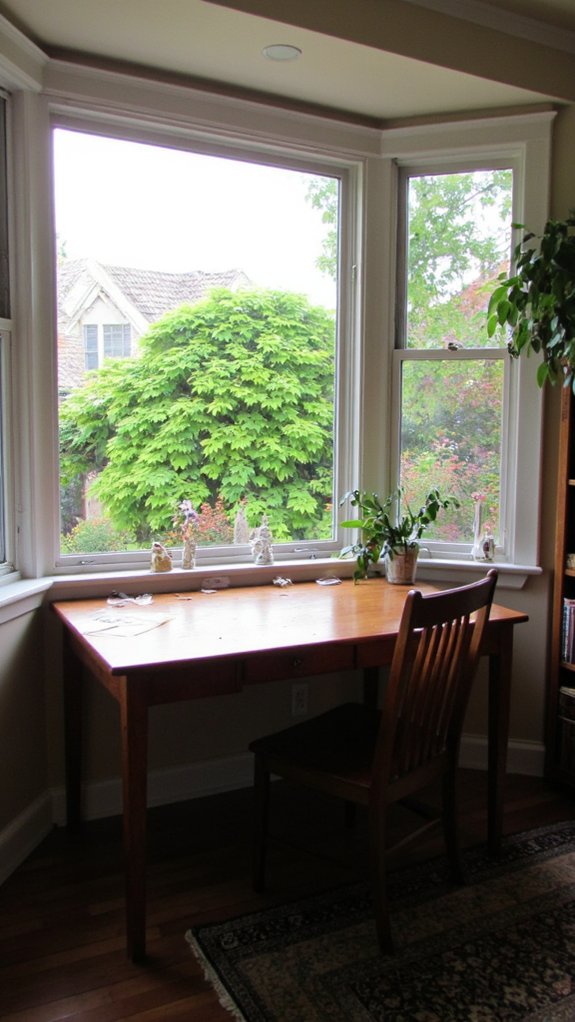 window view enhances productivity