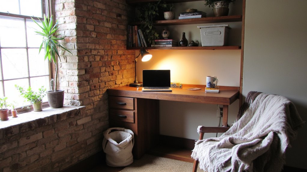 clever small desk solutions