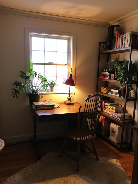 cozy ambiance with soft lighting