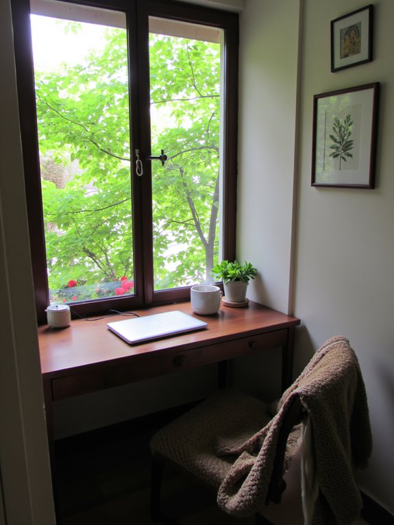 cozy nook with inspiration