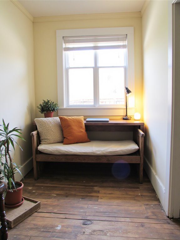 cozy nook workspace transformation