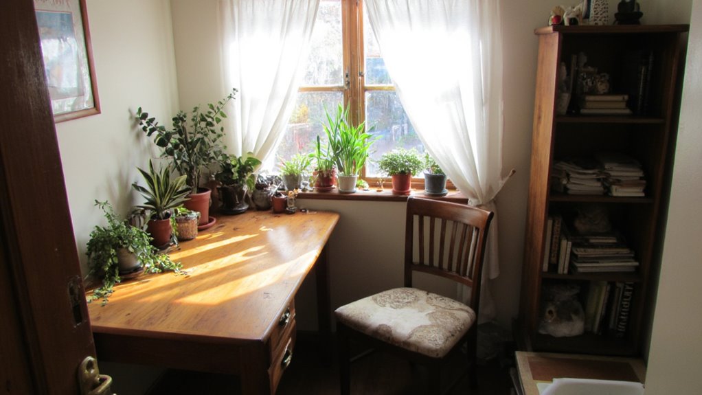 cozy small space offices