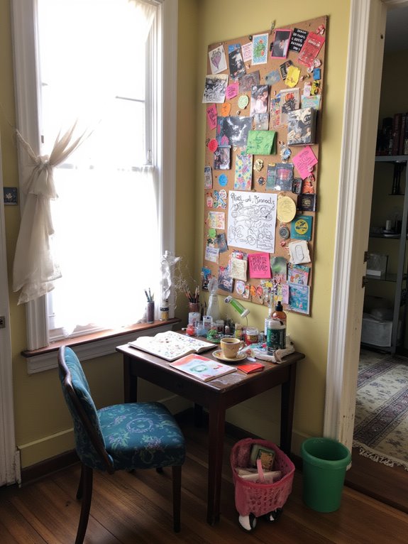 creative inspiration wall transformation