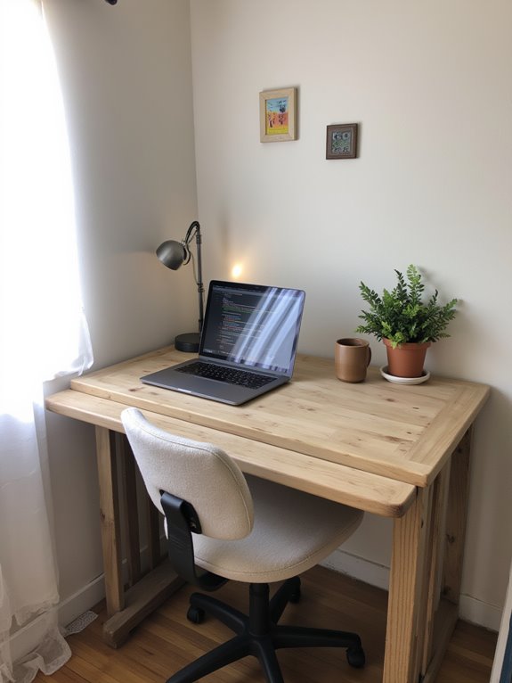 ergonomic small desk benefits
