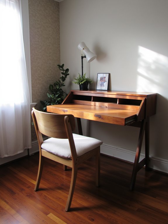 functional small desks stylishly