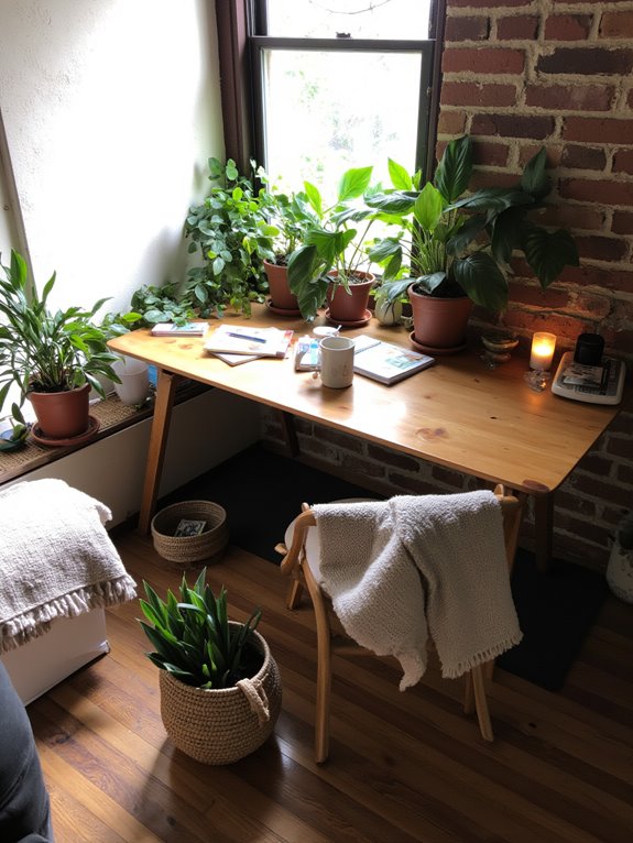 indoor plants enhance productivity