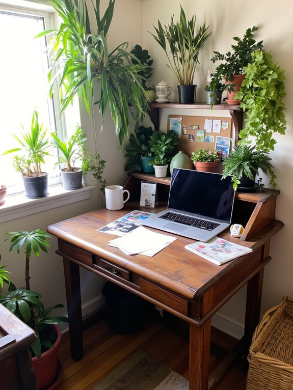 indoor plants improve atmosphere
